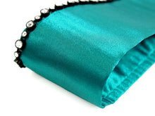 画像をギャラリービューアに読み込む, 重ね衿 伊達衿 振袖 成人式 深緑 ラインストーン 重ね襟 伊達襟 絹 シルク ビーズ グリーン 二尺袖 袴 卒業式 結婚式 披露宴 大学生 着物 和装 和服 女性 レディース