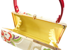 画像をギャラリービューアに読み込む, 草履バッグセット 振袖 二尺袖 袴 成人式 卒業式 白灰色地 花 華紋 赤 レッド オフホワイト フリー サイズ フォーマル 謝恩会 結婚式 披露宴 パーティー 和装小物 3枚芯 草履 バッグ 帯生地 おしゃれ 女性 送料無料 あす楽