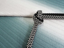 画像をギャラリービューアに読み込む, 帯揚げ 帯締め セット 正絹 灰青緑 グレー 斜めぼかし ちりめん 帯揚 黒 シルバー 帯締 衿秀 平打ち グリーン ブルー 色無地 小紋 カジュアル お出かけ 和装小物 着付け小物 着物 和服 和装 レディース 女性 帯あげ 帯〆 送料無