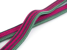 画像をギャラリービューアに読み込む, 帯締め 冠組 無形文化財 五嶋紐 長尺 日本製 正絹 単品 ワイン チャコール グリーン 赤紫 緑 濃灰色 シルク ゆるぎぐみ 長め 切り房 おしゃれ 上品 江戸組紐 おびじめ 帯〆 和装小物 着物 和服 和装 普段着 紬 小紋 訪問着 色無地 女性 婦