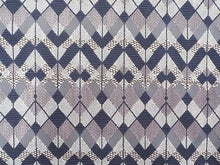 画像をギャラリービューアに読み込む, 洗える着物 コーディネートセット 袷 Mサイズ 黄緑 葉柄 きもの 青灰 幾何学模様 名古屋帯 深緑 正絹帯揚げ帯締め 植物 シダ 四角 4点セット 帯 小紋 レディース 女性 プレタ 和装 和服