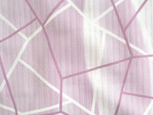 画像をギャラリービューアに読み込む, 洗える着物 コーディネートセット 袷 Lサイズ 薄紫 幾何学模様 きもの 紺 華紋 名古屋帯 紫 黄緑 正絹帯揚げ帯締め パープル 桜 4点セット 帯 小紋 レディース 女性 プレタ 和装 和服