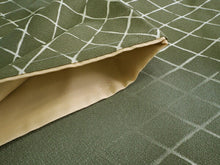 画像をギャラリービューアに読み込む, 洗える着物 コーディネートセット 袷 Lサイズ 抹茶 斜め格子 ぼかし きもの 薄茶 縞 名古屋帯 黒 グレー 正絹帯揚げ帯締め 灰色 もみじ 4点セット 帯 小紋 レディース 女性 プレタ 和装 和服