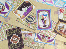 画像をギャラリービューアに読み込む, 半幅帯 絹 レディース 召しませ華 ベージュ地 絵手紙 細帯 花柄 リバーシブル 長尺 4m 日本製 洒落帯 四寸 単品 女性 新品 送料無料 お仕立て上がり