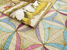 画像をギャラリービューアに読み込む, 半幅帯 絹 レディース 召しませ華 ベージュ地 絵手紙 細帯 花柄 リバーシブル 長尺 4m 日本製 洒落帯 四寸 単品 女性 新品 送料無料 お仕立て上がり