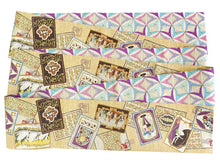 画像をギャラリービューアに読み込む, 半幅帯 絹 レディース 召しませ華 ベージュ地 絵手紙 細帯 花柄 リバーシブル 長尺 4m 日本製 洒落帯 四寸 単品 女性 新品 送料無料 お仕立て上がり