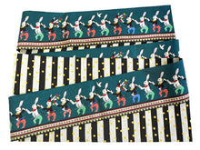 画像をギャラリービューアに読み込む, 半幅帯 絹 レディース 召しませ華 グリーン うさぎ 細帯 黒 縞 ドット リバーシブル シルクハット ウサギ 兎 ラビット 動物柄 マジシャン 手品 長尺 4m 日本製 洒落帯 四寸 単品 女性 新品 送料無料 お仕立て上がり