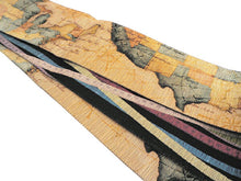 画像をギャラリービューアに読み込む, 角帯 絹 召しませ華 日本製 単品 ベージュ 野球 メージャーリーグ アメリカ 男帯 リバーシブル 日本製 着物 正絹 帯 男性 男物 男 紳士 メンズ 浴衣 着物 和服 送料無料