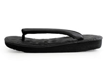 画像をギャラリービューアに読み込む, カレンブロッソ Calen Blosso 菱屋 カフェ草履 メンズ 雪駄 男性 M L 黒 ブラック 型押し スターダスト 星 和装小物 履物 着物 和服 和装 紳士用 日本製