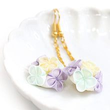 画像をギャラリービューアに読み込む, ピアス つまみ細工 ブルー ピンク パープル 花 耳飾り 単品 Chimi Chimi 小ぶり 真鍮 絹 和 可愛い 水色 紫 振袖 二尺袖 袴 成人式 卒業式 パーティー オールシーズン カジュアル 着物 和服 和装 洋服 洋装 アクセサリー