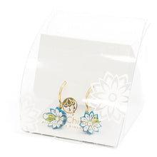 画像をギャラリービューアに読み込む, イヤリング つまみ細工 ピンク ブルー フープ型 花 耳飾り 単品 Chimi Chimi 小ぶり 真鍮 絹 和 可愛い 水色 紫 振袖 二尺袖 袴 成人式 卒業式 パーティー オールシーズン カジュアル 着物 和服 和装 洋服 洋装 アクセサリー