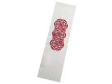 画像をギャラリービューアに読み込む, 半衿 刺繍 振袖用 ホワイト レッド レース ドイリー ラインストーン 白 赤 花 菊 単品 半襟 レディース ポリエステル 洗える 半えり 女性 和装小物 カジュアル 成人式 卒業式 結婚式 振袖 二尺袖 訪問着 パーティー 着物 おしゃれ 日本製 ネ