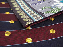 画像をギャラリービューアに読み込む, 半幅帯 絹 レディース 召しませ華 グレー うさぎ 細帯 紺 縞 ドット リバーシブル シルクハット ウサギ 兎 ラビット 動物柄 マジシャン 手品 長尺 4m 日本製 洒落帯 四寸 単品 女性 新品 送料無料 お仕立て上がり