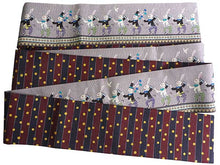 画像をギャラリービューアに読み込む, 半幅帯 絹 レディース 召しませ華 グレー うさぎ 細帯 紺 縞 ドット リバーシブル シルクハット ウサギ 兎 ラビット 動物柄 マジシャン 手品 長尺 4m 日本製 洒落帯 四寸 単品 女性 新品 送料無料 お仕立て上がり