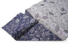 画像をギャラリービューアに読み込む, 洗える着物 コーディネートセット 4点セット 袷 名古屋帯 Mサイズ 緑 格子 きもの 青 花唐草 帯 深緑 黄土色 正絹帯揚げ帯締め グレー 灰色 猫 動物柄 松葉仕立て 小紋 レディース 女性 プレタ 和装 和服