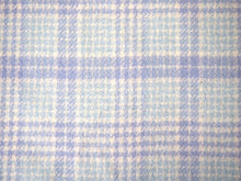 画像をギャラリービューアに読み込む, ストール 大判 カシミヤ ウール レディース ブルー チェック ピュアウール 水色 千鳥格子 フリンジ 羽織 ショール マフラー 肩掛け ひざ掛け カジュアル おしゃれ 秋 冬 防寒 女性 和装 洋服 あす楽