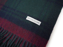 画像をギャラリービューアに読み込む, ストール 大判 ウール レディース グリーン ワインレッド チェック ピュアウール 緑 赤 フリンジ 羽織 ショール マフラー 肩掛け ひざ掛け カジュアル おしゃれ 秋 冬 防寒 女性 和装 洋服 あす楽