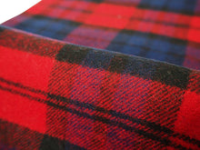 画像をギャラリービューアに読み込む, ストール 大判 ウール レディース レッド ブルー チェック ピュアウール 青 赤 フリンジ 羽織 ショール マフラー 肩掛け ひざ掛け カジュアル おしゃれ 秋 冬 防寒 女性 和装 洋服 あす楽