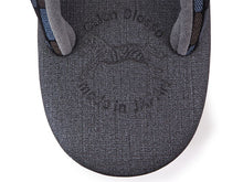 画像をギャラリービューアに読み込む, カレンブロッソ 草履 単品 S M L グレー 土台 黒 格子 鼻緒 黒系 レディース カフェ草履 菱屋 Calen Blosso ゾウリ カフェぞうり 女性用 カジュアル 日本製 履物 着物 きもの 和装小物