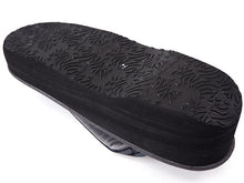 画像をギャラリービューアに読み込む, カレンブロッソ 草履 単品 S M L グレー 土台 黒 格子 鼻緒 黒系 レディース カフェ草履 菱屋 Calen Blosso ゾウリ カフェぞうり 女性用 カジュアル 日本製 履物 着物 きもの 和装小物