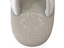 画像をギャラリービューアに読み込む, カレンブロッソ 草履 単品 S M L グレーベージュ 土台 白 格子 鼻緒 白系 レディース カフェ草履 菱屋 Calen Blosso ゾウリ カフェぞうり 女性用 カジュアル 日本製 履物 着物 きもの 和装小物