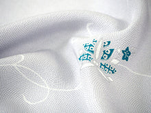 画像をギャラリービューアに読み込む, 正絹 小紋 反物 丹後ちりめん 薄灰紫 鮫小紋 蔦と花 フルオーダー 仕立て付き 着物 パープルグレー 和装 和服 単品 女性 レディース 送料無料