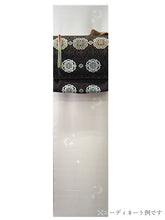 画像をギャラリービューアに読み込む, 正絹 小紋 反物 丹後ちりめん 薄茶色 万筋小紋 雪輪 フルオーダー 仕立て付き 着物 飛び柄 ライトブラウン 和装 和服 単品 女性 レディース 送料無料