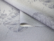 画像をギャラリービューアに読み込む, 正絹 小紋 反物 丹後ちりめん 紺 万筋小紋 葵 フルオーダー 仕立て付き 着物 ネイビー 和装 和服 単品 女性 レディース 送料無料