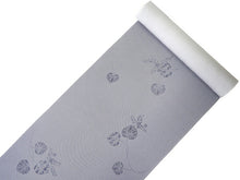 画像をギャラリービューアに読み込む, 正絹 小紋 反物 丹後ちりめん 紺 万筋小紋 葵 フルオーダー 仕立て付き 着物 ネイビー 和装 和服 単品 女性 レディース 送料無料