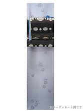 画像をギャラリービューアに読み込む, 正絹 小紋 反物 丹後ちりめん 紺 万筋小紋 葵 フルオーダー 仕立て付き 着物 ネイビー 和装 和服 単品 女性 レディース 送料無料