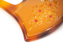 画像をギャラリービューアに読み込む, かんざし 和装 バチ型 べっこう風 サンゴ風ビーズ 桜 透かし彫り 二本足 和装小物 簪 髪飾り ヘアアクセサリー レディース 女性 和服 着物 ヘアアレンジ ロングヘア ミディアム 普段 結婚式 留袖 衿秀 アクリル樹脂 日本製
