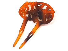 画像をギャラリービューアに読み込む, かんざし 和装 楕円型 べっこう風 パール風ビーズ 植物 透かし彫り 二本足 和装小物 簪 髪飾り ヘアアクセサリー レディース 女性 和服 着物 ヘアアレンジ ロングヘア ミディアム 普段 結婚式 留袖 衿秀 アクリル樹脂 日本製