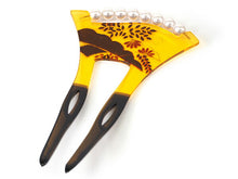 画像をギャラリービューアに読み込む, かんざし 和装 バチ型 べっこう風 梅 菊 藤 パール風ビーズ 二本足 和装小物 簪 髪飾り ヘアアクセサリー レディース 女性 和服 着物 ヘアアレンジ ロングヘア ミディアム 普段 結婚式 留袖 アクリル樹脂 人工真珠