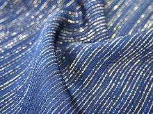 画像をギャラリービューアに読み込む, 帯揚げ 正絹 衿秀 単品 銀無地染 藍色 ネイビー ブルー 日本製 女性 レディース 洒落 おしゃれ 小紋 色無地 和装小物 着物