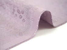 画像をギャラリービューアに読み込む, 半衿 正絹 灰薄紫 萩 絹 洗濯可 単品 ウォッシャブルシルク レディース パープル 日本製 女性 和服 和装 着物 小紋 色無地 衿秀 あす楽 ネコポス便配送可能 カジュアル 半襟 和装小物 着付け小物 女性