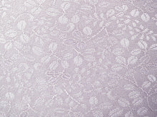 画像をギャラリービューアに読み込む, 半衿 正絹 灰薄紫 萩 絹 洗濯可 単品 ウォッシャブルシルク レディース パープル 日本製 女性 和服 和装 着物 小紋 色無地 衿秀 あす楽 ネコポス便配送可能 カジュアル 半襟 和装小物 着付け小物 女性