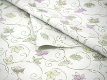画像をギャラリービューアに読み込む, 着物 洗える着物 反物 レディース セミオーダー 仕立て付 ライトグレー地 緑 花唐草 XS S M L XL 袷 単衣 和装 和服 女性 小紋 市田ひろみ好み 送料無料 きもの 羽織 コート ポリエステル