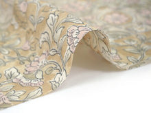 画像をギャラリービューアに読み込む, 着物 洗える着物 反物 レディース セミオーダー 仕立て付 薄黄土色 ライトブラウン 更紗柄 XS S M L XL 袷 単衣 和装 和服 女性 小紋 市田ひろみ好み 送料無料 きもの 羽織 コート ポリエステル