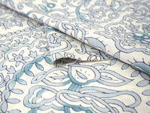 画像をギャラリービューアに読み込む, 着物 洗える着物 反物 レディース セミオーダー 仕立て付 アイボリー 水色 更紗 花 XS S M L XL 袷 単衣 和装 和服 女性 小紋 市田ひろみ好み 送料無料 きもの 羽織 コート ポリエステル