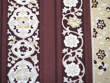 画像をギャラリービューアに読み込む, 着物 洗える着物 反物 レディース セミオーダー 仕立て付 チョコレート色 縞 更紗 間道 XS S M L XL 袷 単衣 和装 和服 女性 小紋 ハナエモリ 送料無料 きもの 羽織 コート ポリエステル