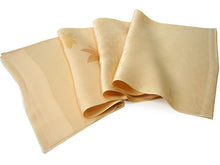 画像をギャラリービューアに読み込む, 帯揚げ 帯締め セット 正絹 カジュアル向き 丸組 クリームベージュ 麻の葉 紅葉 帯あげ 薄オレンジ ピンク 帯〆 和装 小物 レディース 女性 婦人 おびあげ おびじめ ネコポス便可能 あす楽