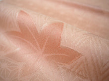 画像をギャラリービューアに読み込む, 帯揚げ 帯締め セット 正絹 カジュアル向き 平組 ピンク 麻の葉 紅葉 帯あげ ピンク 白 帯〆 和装 小物 レディース 女性 婦人 おびあげ おびじめ ネコポス便可能 あす楽