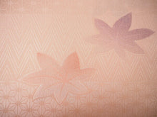 画像をギャラリービューアに読み込む, 帯揚げ 帯締め セット 正絹 カジュアル向き 平組 ピンク 麻の葉 紅葉 帯あげ ピンク 白 帯〆 和装 小物 レディース 女性 婦人 おびあげ おびじめ ネコポス便可能 あす楽