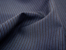 画像をギャラリービューアに読み込む, 洗える着物 メンズ 仕立て上がり 青 ストライプ 縞 ちりめん風 Mサイズ ハナエモリ 単品 男性 和装 和服 きもの プレタ 春 秋 冬 きもの カジュアル 普段着 ポリエステル 送料無料 あす楽