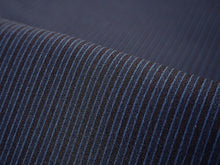 画像をギャラリービューアに読み込む, 洗える着物 メンズ 仕立て上がり 青 ストライプ 縞 ちりめん風 Mサイズ ハナエモリ 単品 男性 和装 和服 きもの プレタ 春 秋 冬 きもの カジュアル 普段着 ポリエステル 送料無料 あす楽