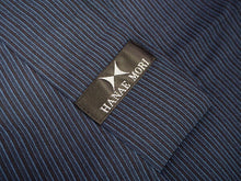 画像をギャラリービューアに読み込む, 洗える着物 メンズ 仕立て上がり 青 ストライプ 縞 ちりめん風 Mサイズ ハナエモリ 単品 男性 和装 和服 きもの プレタ 春 秋 冬 きもの カジュアル 普段着 ポリエステル 送料無料 あす楽