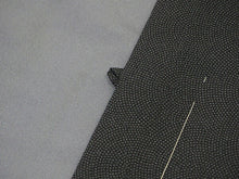 画像をギャラリービューアに読み込む, 洗える羽織 メンズ 仕立て上がり 濃グレー 鮫小紋 ちりめん風 袷 Lサイズ ハナエモリ 単品 男性 和装 和服 きもの プレタ 春 秋 冬 カーディガン カジュアル 普段着 ポリエステル 送料無料 あす楽