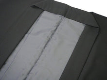 画像をギャラリービューアに読み込む, 洗える羽織 メンズ 仕立て上がり 濃グレー 鮫小紋 ちりめん風 袷 Lサイズ ハナエモリ 単品 男性 和装 和服 きもの プレタ 春 秋 冬 カーディガン カジュアル 普段着 ポリエステル 送料無料 あす楽