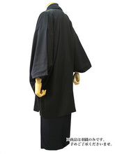 画像をギャラリービューアに読み込む, 洗える羽織 メンズ 仕立て上がり 濃グレー 鮫小紋 ちりめん風 袷 Lサイズ ハナエモリ 単品 男性 和装 和服 きもの プレタ 春 秋 冬 カーディガン カジュアル 普段着 ポリエステル 送料無料 あす楽