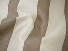 画像をギャラリービューアに読み込む, 洗える羽織 メンズ 仕立て上がり ベージュ×ライトブラウン ストライプ 紬風 袷 Lサイズ ハナエモリ 単品 男性 和装 和服 きもの プレタ 春 秋 冬 カーディガン カジュアル 普段着 ポリエステル 送料無料 あす楽